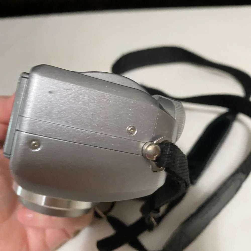 Olympus Silver Digital Camera with Charger